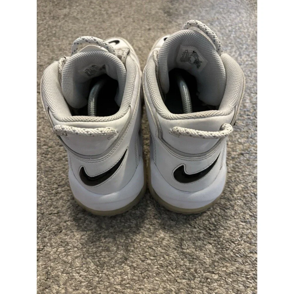 Nike Air DQ5014-100 More Uptempo 96  White Mesh Leather Sneakers Men's 11.5M